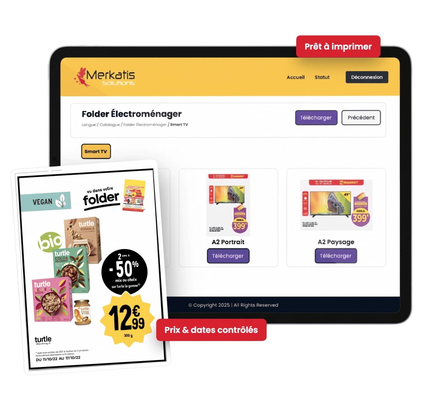 Balisage promotionnel en magasin